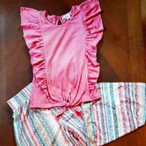 Knit works dress pant suit